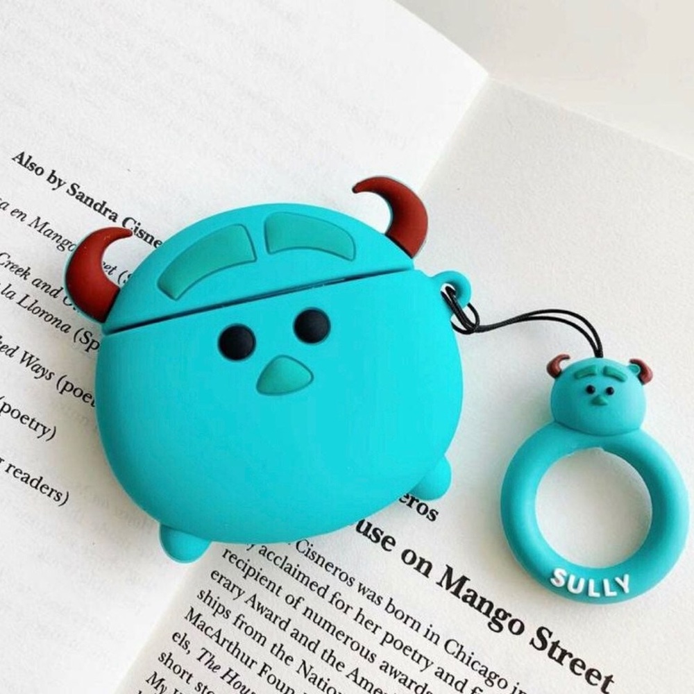 MONSTERS INC. Sullivan Sully Turquoise Airpod Pros case